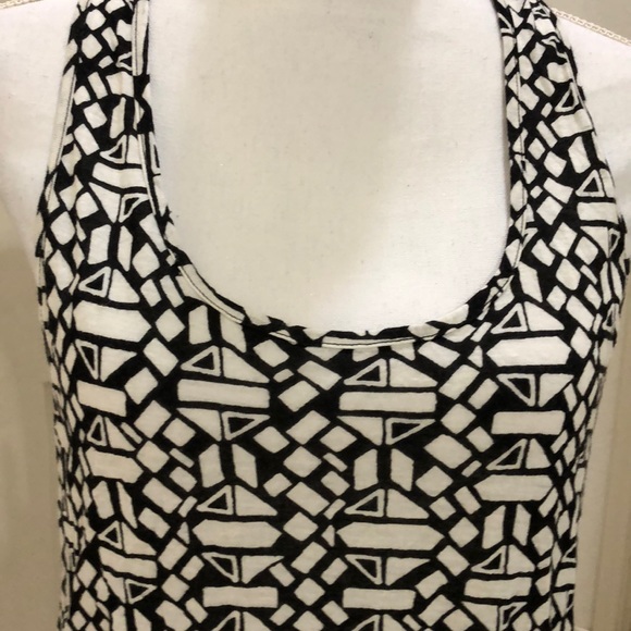 Luck Brand Jeans Sleeveless Scoop-Neck Printed Top - Picture 4 of 4